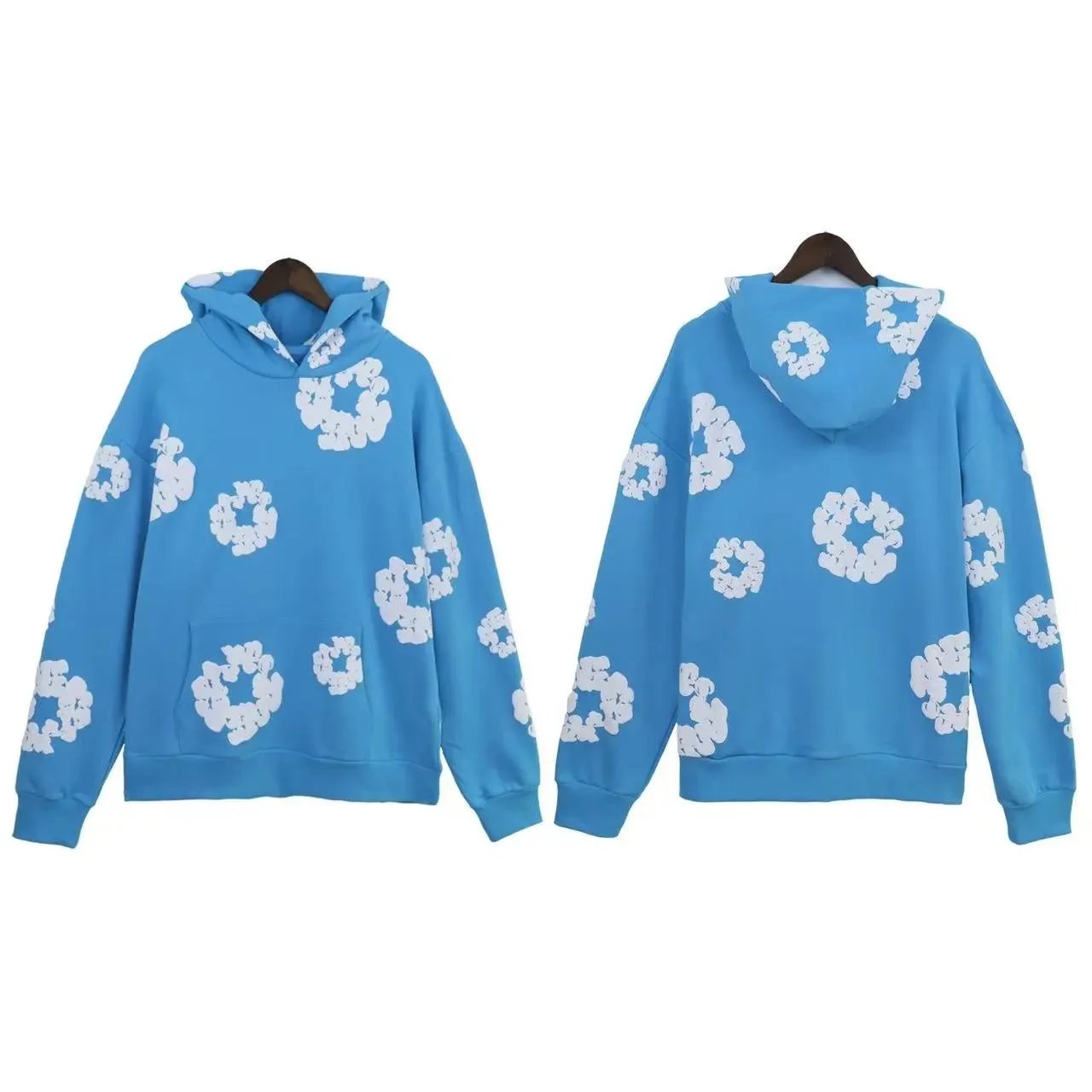 Sky blue hoodie